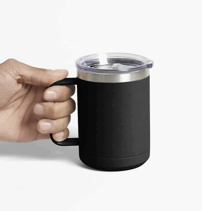 Travel Mugs - Double-Wall Stainless Steel - Image 3